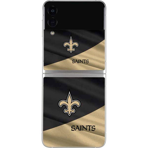 NFL New Orleans Saints Galaxy Z Flip3 5G Skin