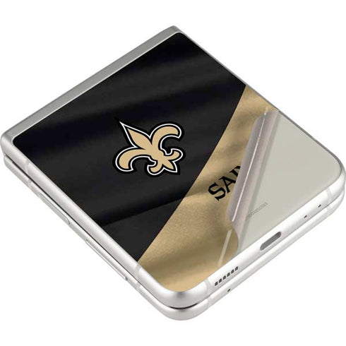 NFL New Orleans Saints Galaxy Z Flip3 5G Skin