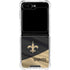 NFL New Orleans Saints Galaxy Z Flip5 5G Clear Case