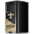 NFL New Orleans Saints Galaxy Z Fold4 5G Clear Case