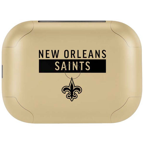NFL New Orleans Saints Gold Performance Series Amazon Echo Buds Skin