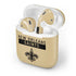 NFL New Orleans Saints Gold Performance Series Apple AirPods Skin