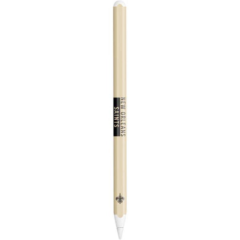 NFL New Orleans Saints Gold Performance Series Apple Pencil (2nd Gen 2019) Skin