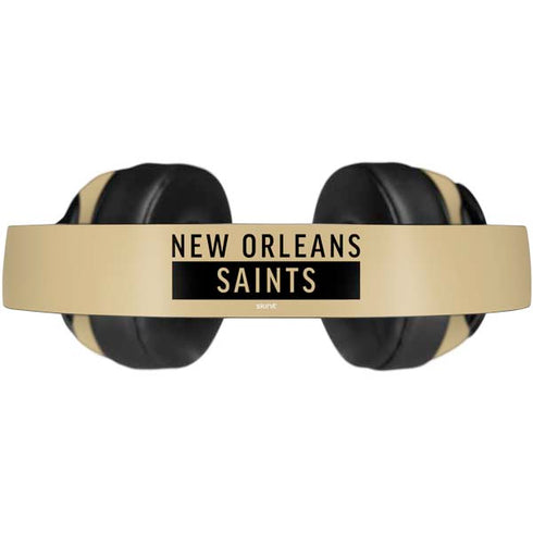 NFL New Orleans Saints Gold Performance Series Beats Solo Pro Skin
