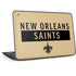 NFL New Orleans Saints Gold Performance Series HP Chromebook Skin