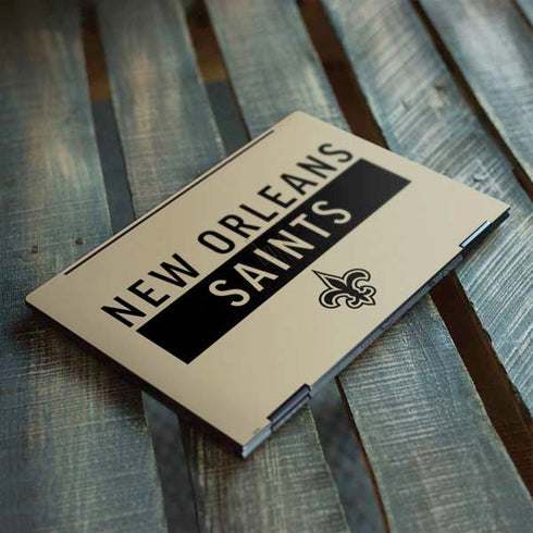 NFL New Orleans Saints Gold Performance Series HP Envy Skin