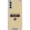 NFL New Orleans Saints Gold Performance Series Galaxy A13 5G Clear Case