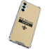 NFL New Orleans Saints Gold Performance Series Galaxy A13 5G Clear Case