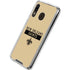 NFL New Orleans Saints Gold Performance Series Galaxy A30 Clear Case