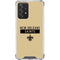 NFL New Orleans Saints Gold Performance Series Galaxy A52 5G Clear Case
