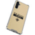 NFL New Orleans Saints Gold Performance Series Galaxy A54 5G Clear Case