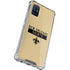 NFL New Orleans Saints Gold Performance Series Galaxy A71 5G Clear Case