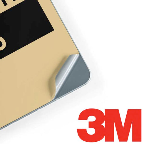 NFL New Orleans Saints Gold Performance Series Galaxy Book 12in Skin