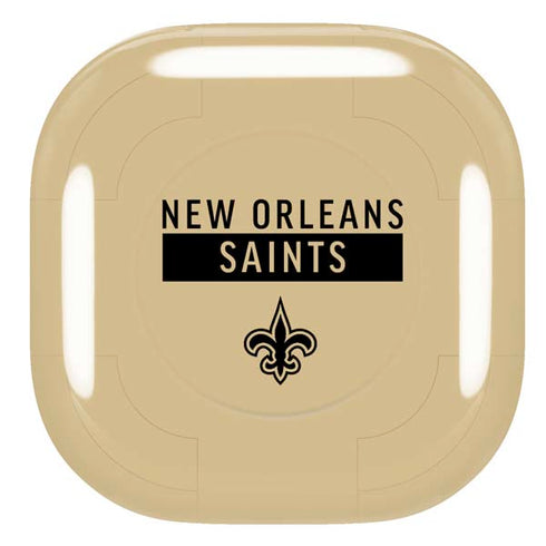 NFL New Orleans Saints Gold Performance Series Galaxy Buds Live Skin