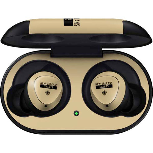 NFL New Orleans Saints Gold Performance Series Galaxy Buds Skin