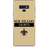 NFL New Orleans Saints Gold Performance Series Galaxy Note 9 Skin