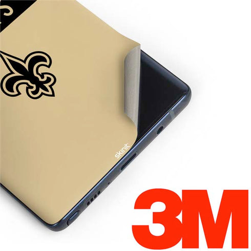NFL New Orleans Saints Gold Performance Series Galaxy Note 9 Skin