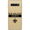 NFL New Orleans Saints Gold Performance Series Galaxy S10 Skin