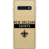 NFL New Orleans Saints Gold Performance Series Galaxy S10 Skin
