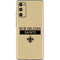 NFL New Orleans Saints Gold Performance Series Galaxy S20 Fan Edition Skin