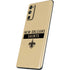 NFL New Orleans Saints Gold Performance Series Galaxy S20 Fan Edition Skin