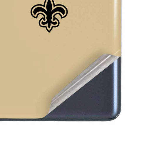 NFL New Orleans Saints Gold Performance Series Galaxy S20 Fan Edition Skin