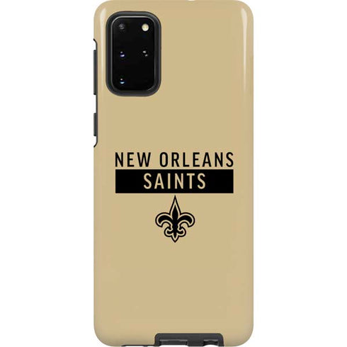 NFL New Orleans Saints Gold Performance Series Galaxy S20 Plus Pro Case
