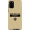 NFL New Orleans Saints Gold Performance Series Galaxy S20 Plus Pro Case