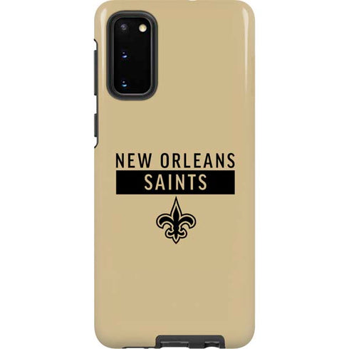 NFL New Orleans Saints Gold Performance Series Galaxy S20 Pro Case