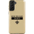 NFL New Orleans Saints Gold Performance Series Galaxy S21 FE Pro Case