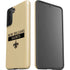 NFL New Orleans Saints Gold Performance Series Galaxy S21 FE Pro Case