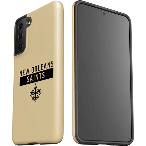 NFL New Orleans Saints Gold Performance Series Galaxy S21 Plus 5G Pro Case