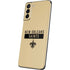 NFL New Orleans Saints Gold Performance Series Galaxy S21 Plus 5G Skin