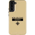 NFL New Orleans Saints Gold Performance Series Galaxy S22 Plus Pro Case