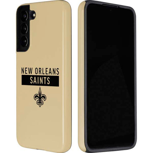 NFL New Orleans Saints Gold Performance Series Galaxy S22 Plus Pro Case