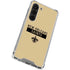 NFL New Orleans Saints Gold Performance Series Galaxy S23 Clear Case