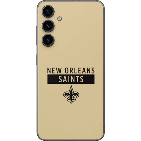NFL New Orleans Saints Gold Performance Series Galaxy S23 FE Skin