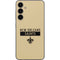 NFL New Orleans Saints Gold Performance Series Galaxy S23 FE Skin