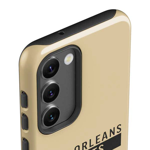 NFL New Orleans Saints Gold Performance Series Galaxy S23 Plus Pro Case