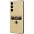 NFL New Orleans Saints Gold Performance Series Galaxy S23 Plus Skin