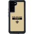 NFL New Orleans Saints Gold Performance Series Galaxy S23 Plus Waterproof Case