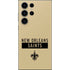 NFL New Orleans Saints Gold Performance Series Galaxy S23 Ultra Skin