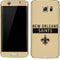 NFL New Orleans Saints Gold Performance Series Galaxy S7 Edge Skin