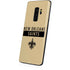 NFL New Orleans Saints Gold Performance Series Galaxy S9 Plus Skin