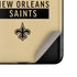 NFL New Orleans Saints Gold Performance Series Galaxy Z Flip Skin
