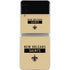 NFL New Orleans Saints Gold Performance Series Galaxy Z Flip4 5G Skin