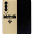 NFL New Orleans Saints Gold Performance Series Galaxy Z Fold4 5G Skin