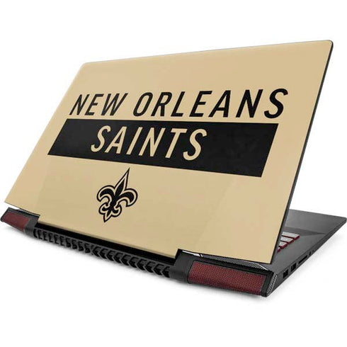 NFL New Orleans Saints Gold Performance Series Lenovo IdeaPad Skin