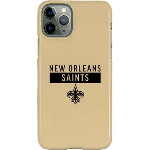 NFL New Orleans Saints Gold Performance Series iPhone 11 Pro Lite Case