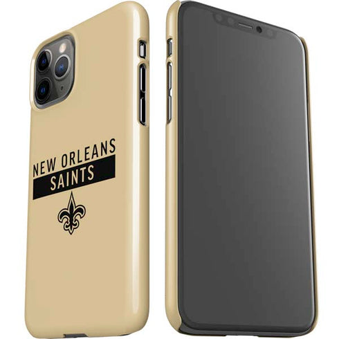 NFL New Orleans Saints Gold Performance Series iPhone 11 Pro Lite Case
